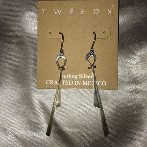 Sterling silver hanging earring